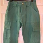 White Fox Fern Green Cargo Pants Size Medium NEW NWT Someone To You Photo 3