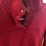 Eddie Bauer Burgundy Pullover XS Photo 2