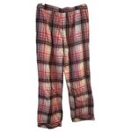 Victoria's Secret  Women's M Pink Plaid Pajama Pants Elastic Waist with Pockets Photo 2