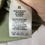 Aeropostale Size XL winged sleeve Cropped Seriously Soft Tee Army Green Photo 3