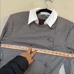 House Of CB  LEONI Brown Puppytooth Check Bodycon Mini Dress NWOT Size L longer Photo 13