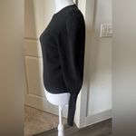 Ba&sh  feminine puff shoulder  Black sweater top Photo 2