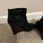 Tory Burch Alaina Wedge Ankle Booties Size 7.5 M Photo 4