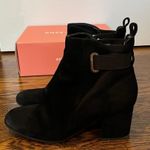 Easy Spirit Black Faux Suede Booties Photo 2
