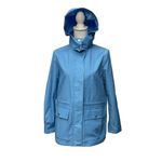 Lands' End Women's Raincoat Windbreaker Jacket Size XS Blue Spring Outdoor Photo 1