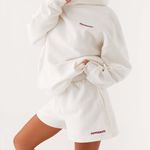 Peppermayo Ivory Sweat Shorts Photo 5