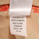 Old Navy EUC Old NavyBandeau in Red Floral Size Small Photo 8