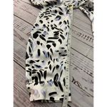 Chico's  0 Button Down Tunic Women S Hi Low Flutter Hem Long Sleeve Crinkle NWT Photo 7