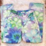BDG NWOT  floral tie dye jeans Photo 0