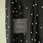 Ieena for Mac Duggal Black Sleeveless Pearl Encrusted Sweetheart Mini Dress 8 Photo 4