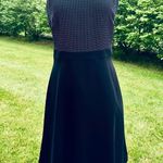 J.Crew Womens Midi Dress 2 Tall Black Polka Dot Photo 3