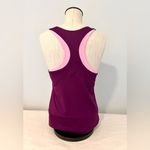 Nike Racerback Tank with Shelf Bra, Purple and Pink, size Medium Photo 3