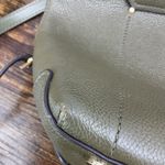 Michael Kors  Hayes Medium Leather Backpack in Olive Ballet Photo 10