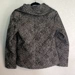 Talbots  Black and White wool blend‎ plaid  jacket size 6 Photo 1