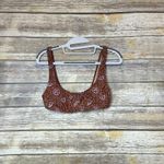 Madewell Sport Bikini Top in Warm Paisley Size S Photo 1