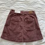 American Eagle NWT: muted purple  corduroy mini skirt Photo 10