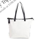 Walter Baker NWT  Canvas and Vegan Leather Carly Bag: 13”x 18”x 14.5” Photo 1