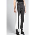 EB DENIM Black & Whites Two Tone Jeans Size 24 Photo 3