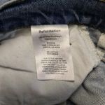 Reformation  Jeans Liza Ultra High Rise Straight Cropped Jeans Malta Sz 27‎ Photo 3