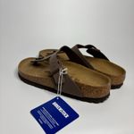 Birkenstock  Gizeh BS Thong Sandal in Mocha Birko-Flor (Narrow) Photo 3