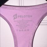 Peloton  No Limits Satin Sports Bra Purple Size S Photo 5