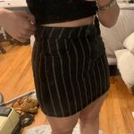 Denim Skirt Black Photo 0