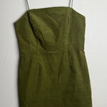 Urban Outfitters  Women Size 4‎ Green Corduroy Mini Sheath Dress Photo 0