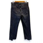 ZARA Woman Womens Jeans Size 8 Cropped Raw Step Hem Alternative Edgy Grunge Photo 1