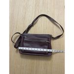 Relic By Fossil Evie Maroon Brown Faux Leather Shoulder Purse Vintage Photo 3