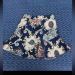 Moon River  Jacquard floral Mini Skirt XS Photo 2