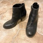 FREE Diba Faux Leather Double Side Zip Block Heel Booties, Size 7 Photo 0