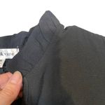 Stem & Vine Black Lace Open Split Back Blouse Women Sz M Size M Photo 6