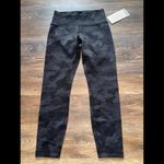Lululemon Wunder Train High Rise 25” Heritage Camo Black Size 8 NWT Photo 1
