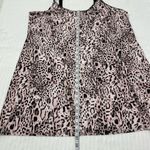secret treasures  Chemise women’s Black and Pink Animal Cheetah Print. Size 2X Photo 3
