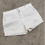 Old Navy new NWOT  8 Boyfriend distressed cuffed jean denim shorts SH 3062 Photo 7