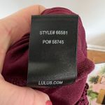 Lulus Picture Perfect Burgundy Lace Maxi Dress Photo 6