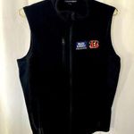 Port Authority NFL  Cincinnati Bengals/ Bud Light fleece vest Sz S Photo 0