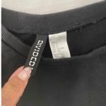 H&M Black Long Sleeve “Saturday” Slogan Shirt Photo 4