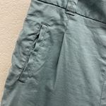 Anthropologie  Ettitwa Nias Cotton Linen Blend Teal Ankle Pants 6 Photo 2