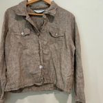 Orvis  100% Linen Button Down Blouse Photo 1