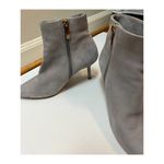 L'Agence Aimee Grey Suede Ankle Booties Sz. 38.5 (US 8.5) Photo 1