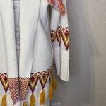 Matilda Jane Moments With You Gingersnap Cardigan Sweater Cream Gold Orange Small Photo 7