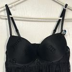 Juicy Couture  Sheer Black Lingerie Teddy Babydoll Set Size Large NWT #7787 Photo 2