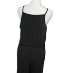 GILLI NWOT black wide leg v neck spaghetti strap light weight jumpsuit Photo 10