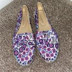 Talbots  Izzy Cinched Floral Espadrille‎ Flats Size 9 Photo 1