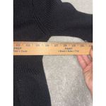 Vince women's Medium black wool blend button-up Long cardigan Puff Sleeve Photo 5