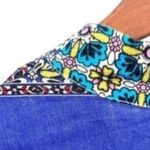 Chico's Chico’s Patchwork Linen Kimono Duster Jacket Photo 14