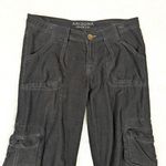 Arizona Jeans Y2K Arizona Corduroy Cargo Pants Black Size 5 Photo 6