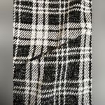 EXPRESS  black and white plaid sweater blazer nwot Photo 4