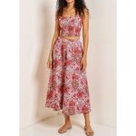 Anthropologie PEIXOTO Set Teddi Beaded Top & Paula Skirt, Sacred Prairie, Small Photo 1